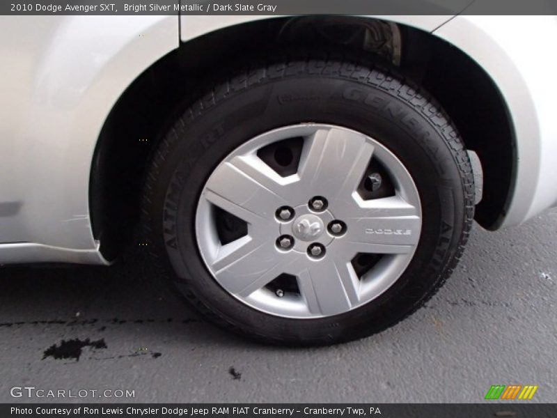 Bright Silver Metallic / Dark Slate Gray 2010 Dodge Avenger SXT