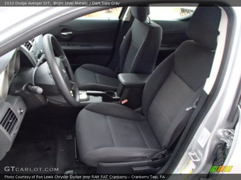 Bright Silver Metallic / Dark Slate Gray 2010 Dodge Avenger SXT