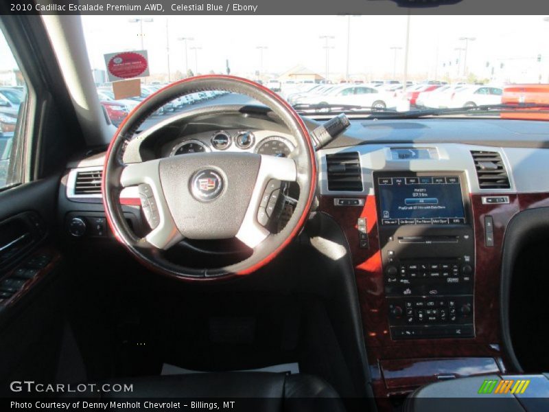 Celestial Blue / Ebony 2010 Cadillac Escalade Premium AWD