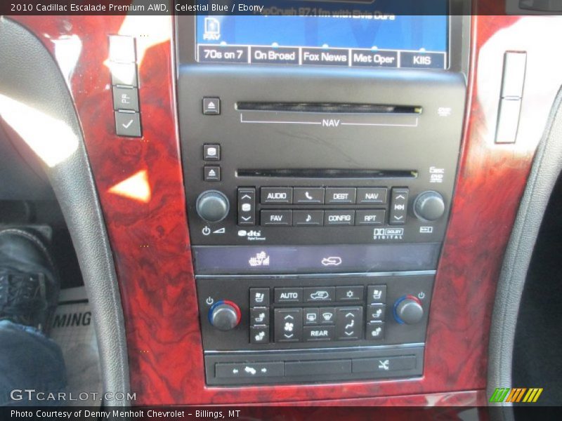 Celestial Blue / Ebony 2010 Cadillac Escalade Premium AWD