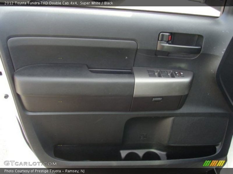 Super White / Black 2012 Toyota Tundra TRD Double Cab 4x4