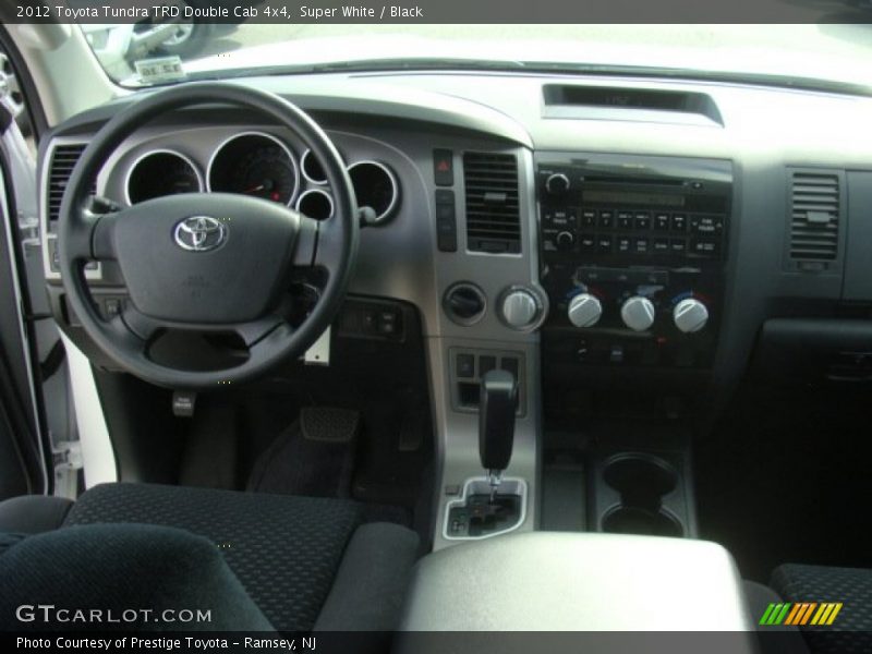 Super White / Black 2012 Toyota Tundra TRD Double Cab 4x4