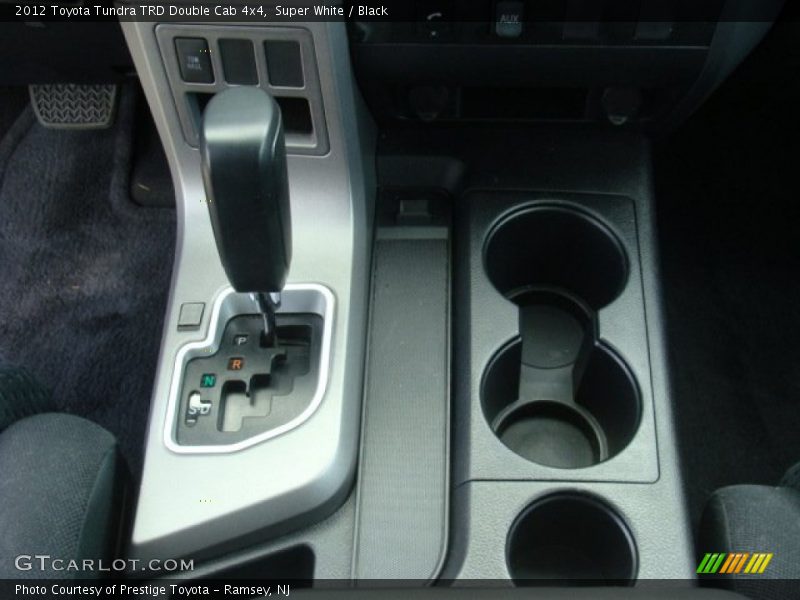 Super White / Black 2012 Toyota Tundra TRD Double Cab 4x4