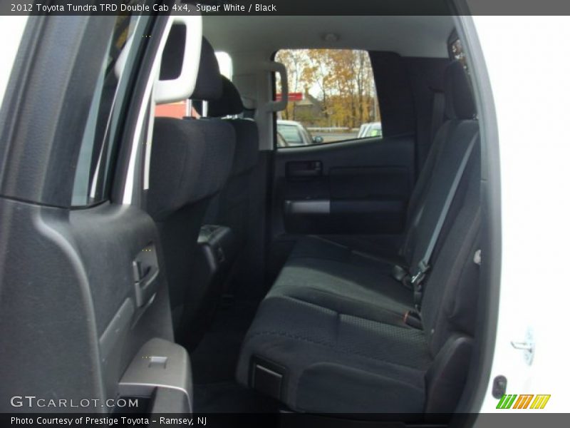 Super White / Black 2012 Toyota Tundra TRD Double Cab 4x4
