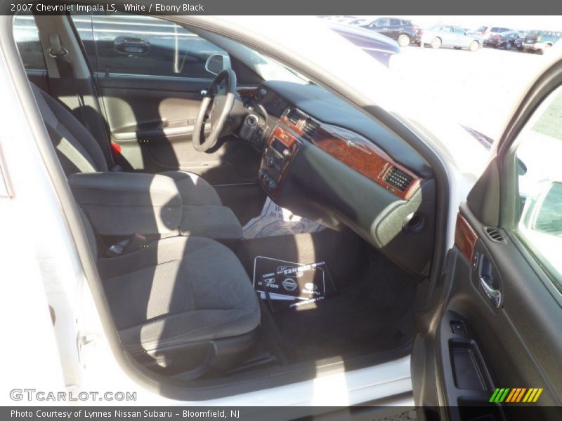 White / Ebony Black 2007 Chevrolet Impala LS