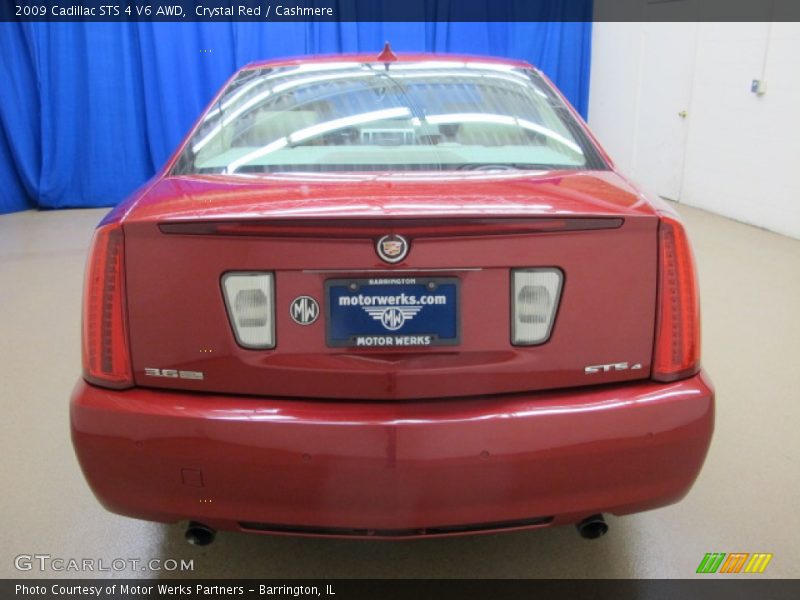 Crystal Red / Cashmere 2009 Cadillac STS 4 V6 AWD