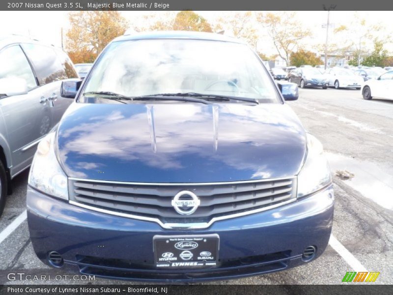Majestic Blue Metallic / Beige 2007 Nissan Quest 3.5 SL