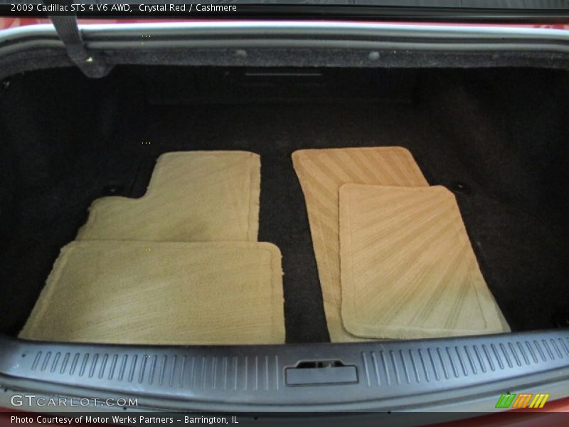 Crystal Red / Cashmere 2009 Cadillac STS 4 V6 AWD