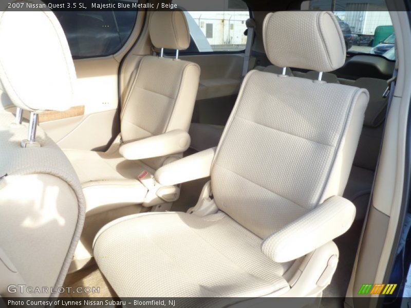 Majestic Blue Metallic / Beige 2007 Nissan Quest 3.5 SL
