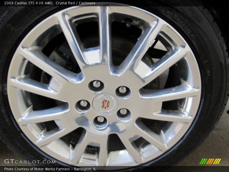 Crystal Red / Cashmere 2009 Cadillac STS 4 V6 AWD