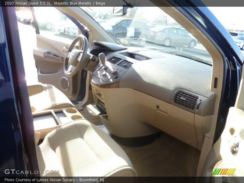 Majestic Blue Metallic / Beige 2007 Nissan Quest 3.5 SL