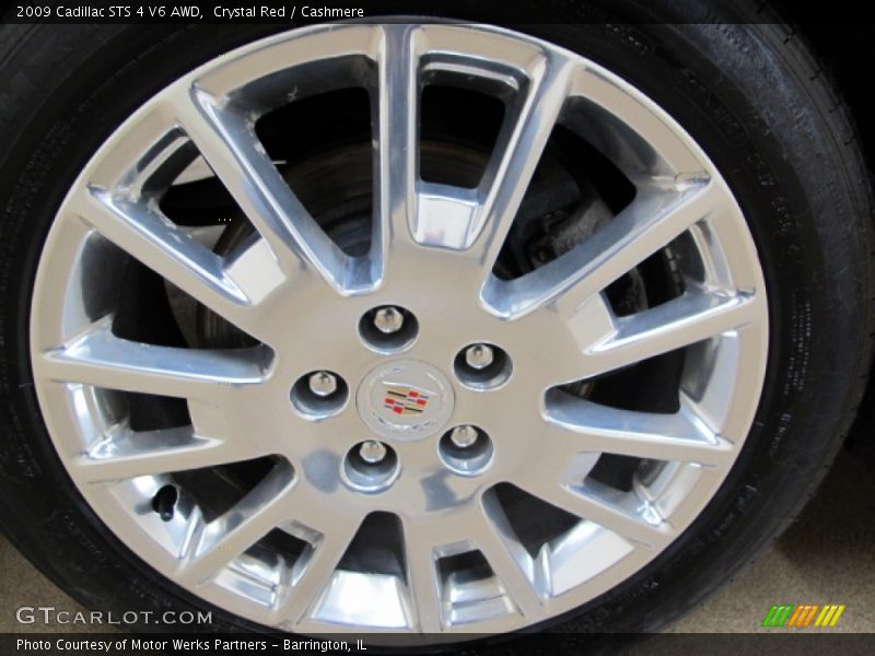 Crystal Red / Cashmere 2009 Cadillac STS 4 V6 AWD