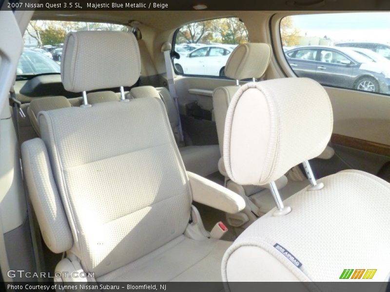 Majestic Blue Metallic / Beige 2007 Nissan Quest 3.5 SL