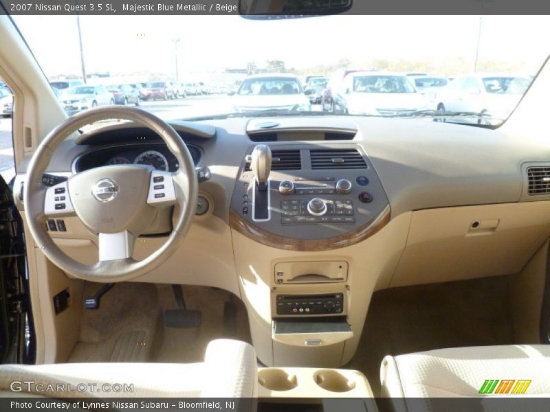 Majestic Blue Metallic / Beige 2007 Nissan Quest 3.5 SL