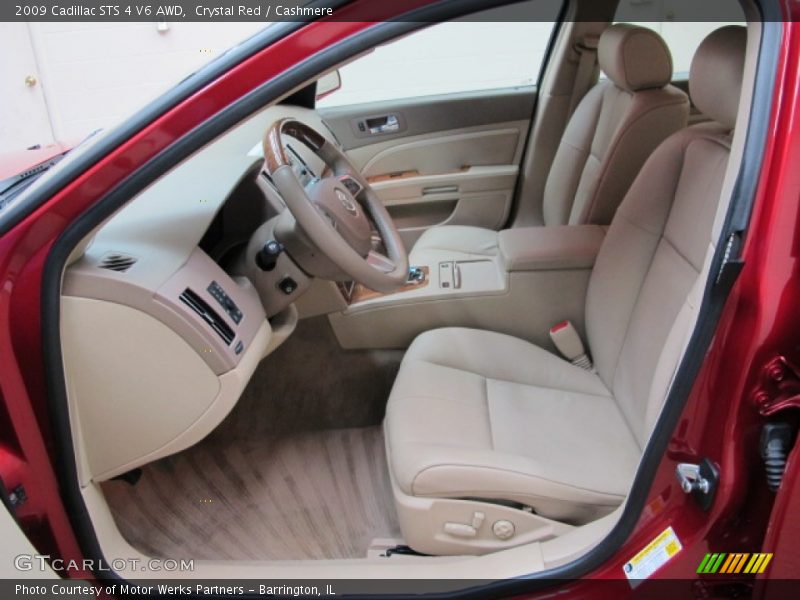 Crystal Red / Cashmere 2009 Cadillac STS 4 V6 AWD