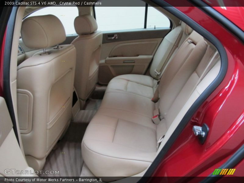 Crystal Red / Cashmere 2009 Cadillac STS 4 V6 AWD
