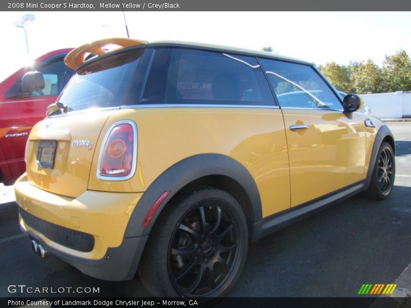 Mellow Yellow / Grey/Black 2008 Mini Cooper S Hardtop