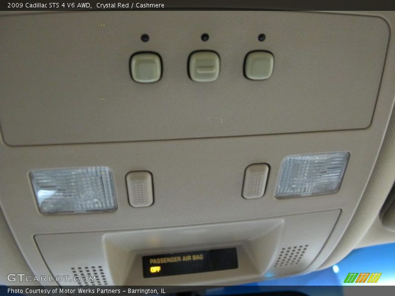 Crystal Red / Cashmere 2009 Cadillac STS 4 V6 AWD