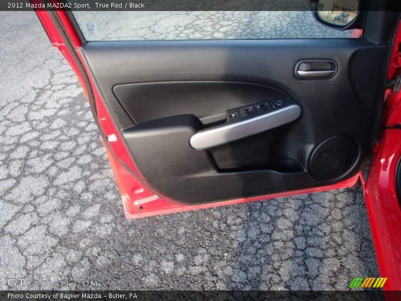 True Red / Black 2012 Mazda MAZDA2 Sport