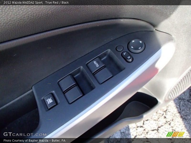 True Red / Black 2012 Mazda MAZDA2 Sport