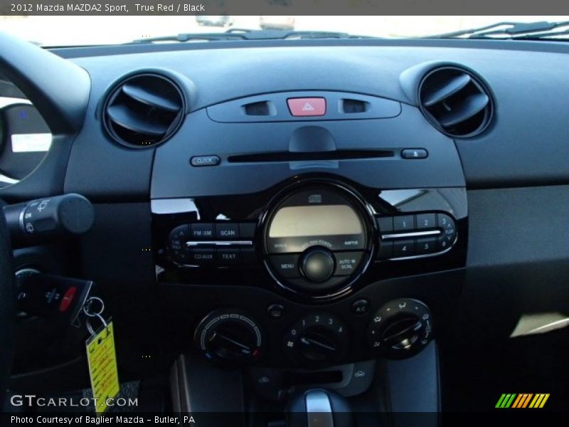 True Red / Black 2012 Mazda MAZDA2 Sport