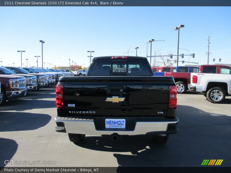 Black / Ebony 2011 Chevrolet Silverado 1500 LTZ Extended Cab 4x4