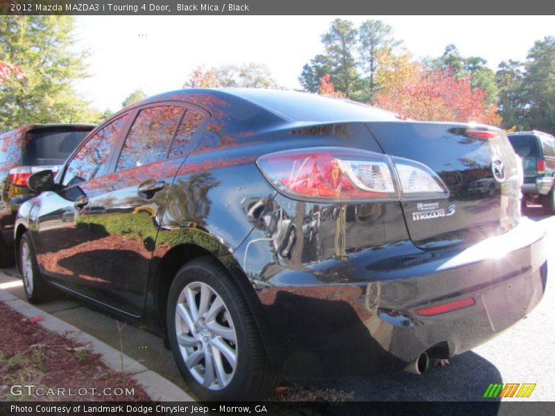 Black Mica / Black 2012 Mazda MAZDA3 i Touring 4 Door