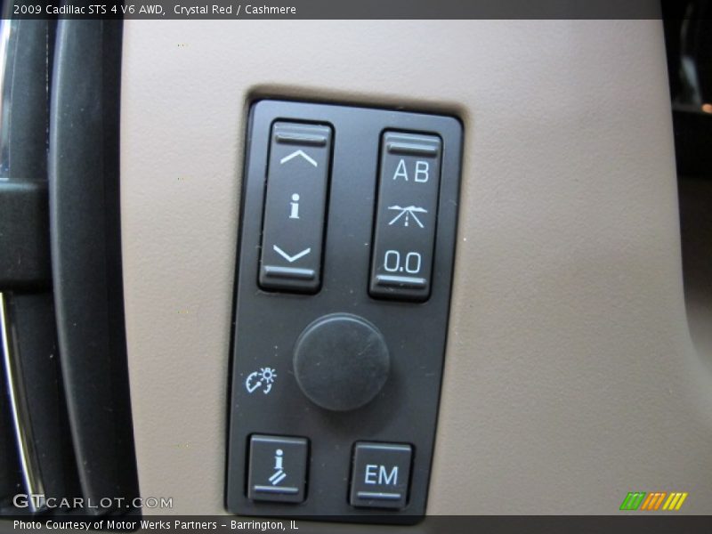 Crystal Red / Cashmere 2009 Cadillac STS 4 V6 AWD