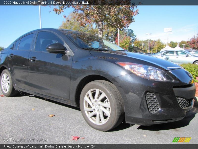 Black Mica / Black 2012 Mazda MAZDA3 i Touring 4 Door