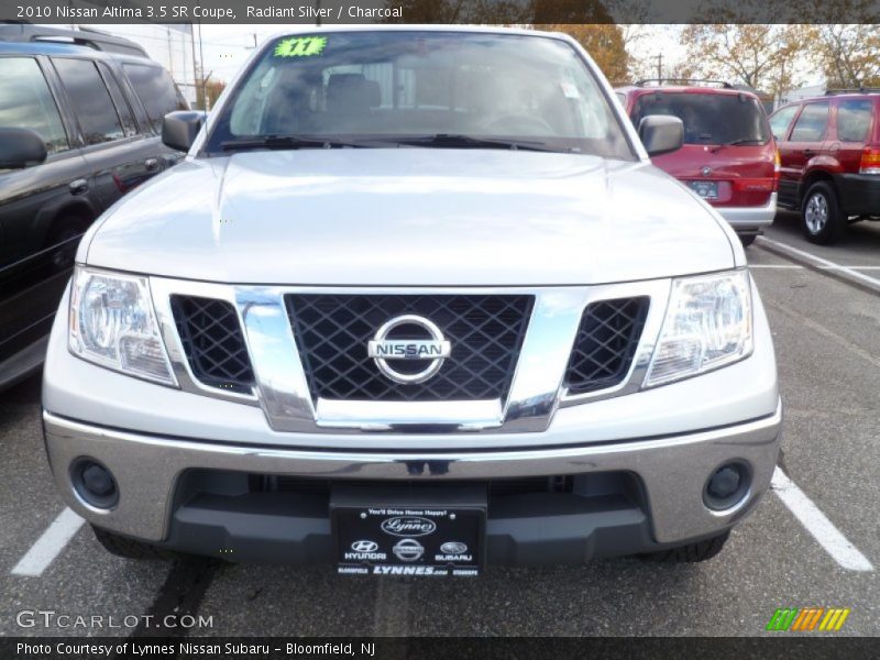 Radiant Silver / Charcoal 2010 Nissan Altima 3.5 SR Coupe