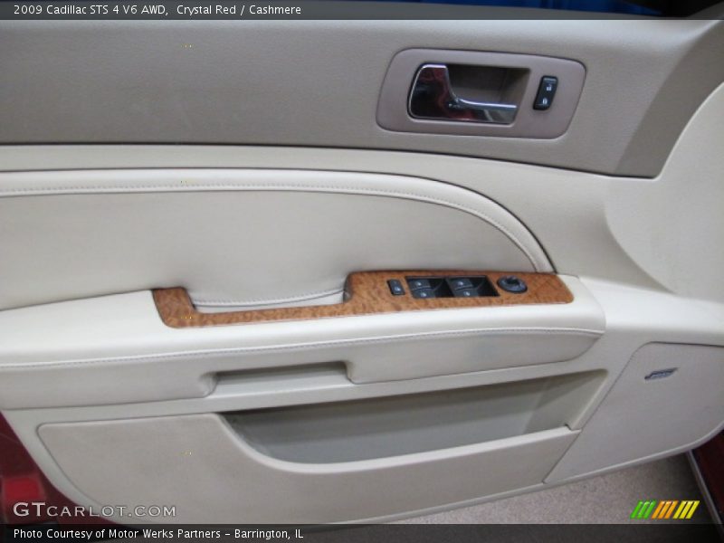 Crystal Red / Cashmere 2009 Cadillac STS 4 V6 AWD
