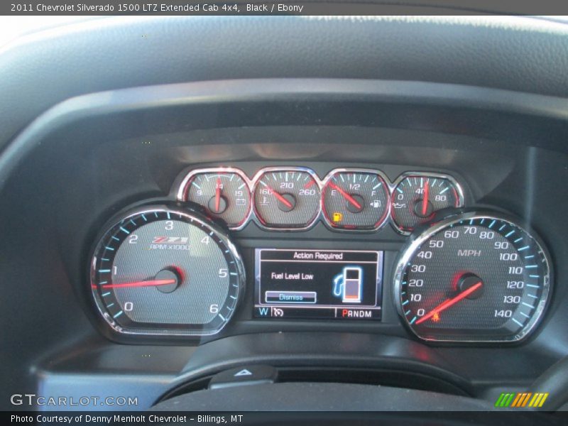 Black / Ebony 2011 Chevrolet Silverado 1500 LTZ Extended Cab 4x4