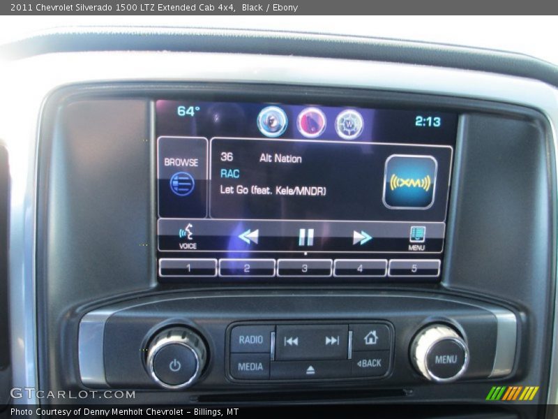 Black / Ebony 2011 Chevrolet Silverado 1500 LTZ Extended Cab 4x4