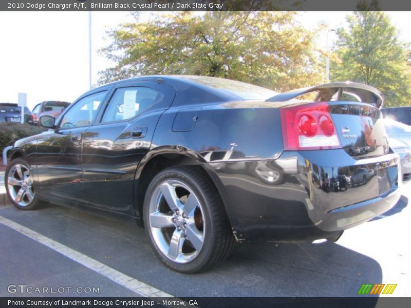 Brilliant Black Crystal Pearl / Dark Slate Gray 2010 Dodge Charger R/T