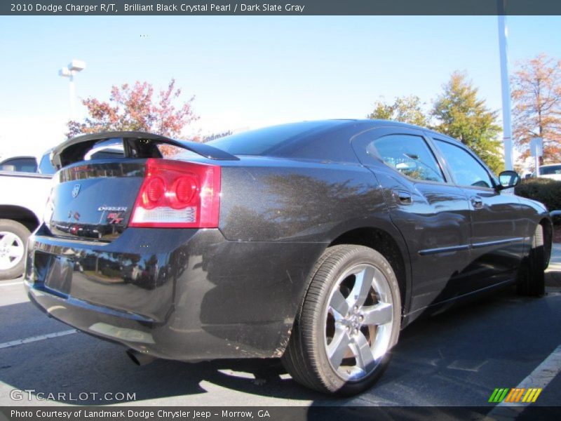 Brilliant Black Crystal Pearl / Dark Slate Gray 2010 Dodge Charger R/T