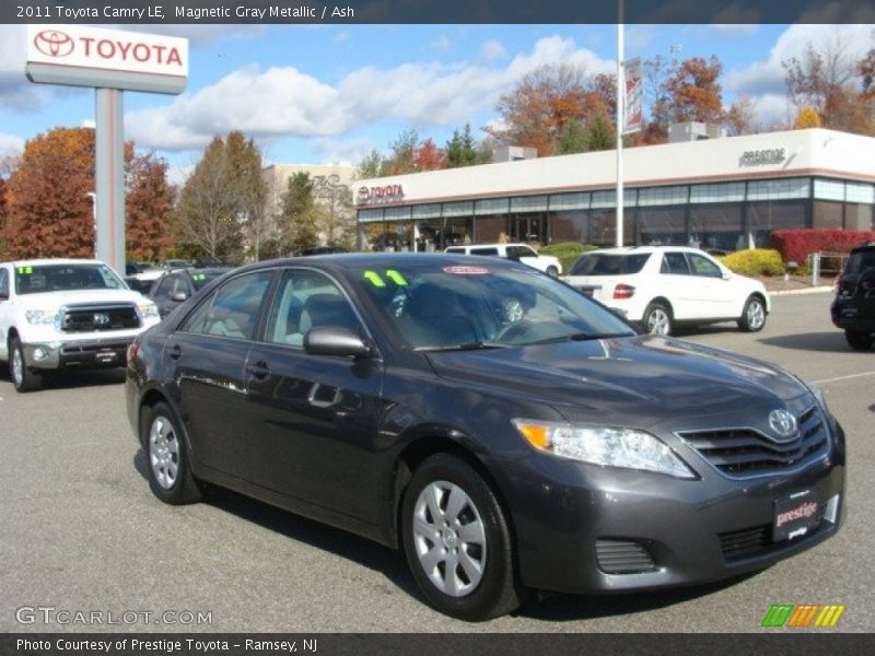 Magnetic Gray Metallic / Ash 2011 Toyota Camry LE