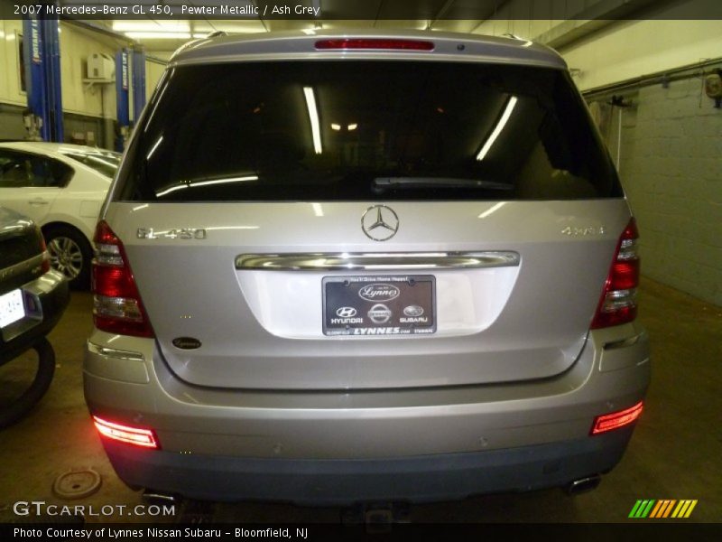 Pewter Metallic / Ash Grey 2007 Mercedes-Benz GL 450