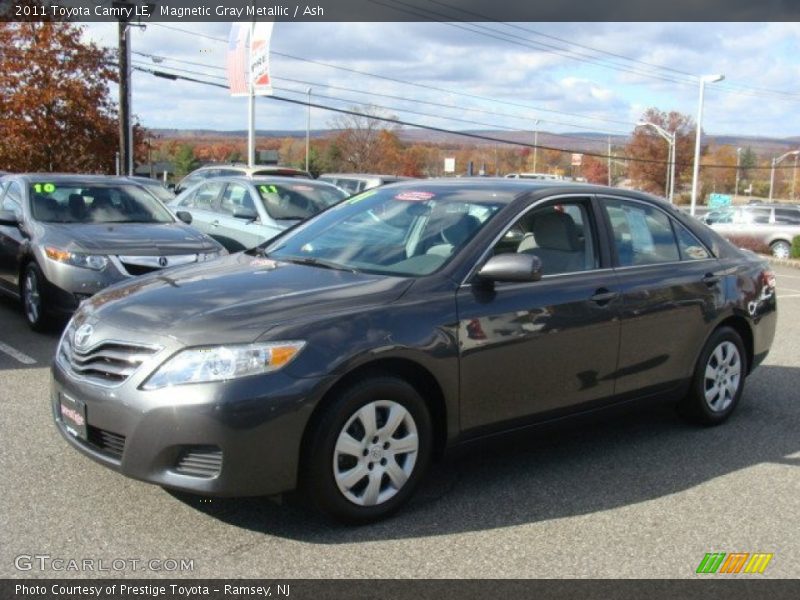 Magnetic Gray Metallic / Ash 2011 Toyota Camry LE