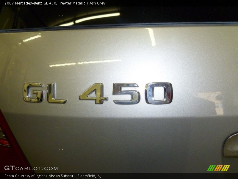 Pewter Metallic / Ash Grey 2007 Mercedes-Benz GL 450