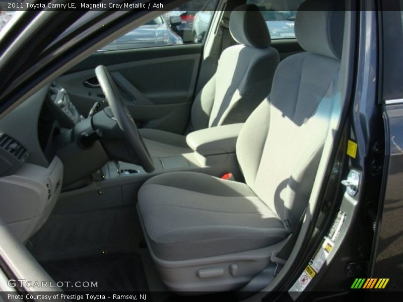 Magnetic Gray Metallic / Ash 2011 Toyota Camry LE