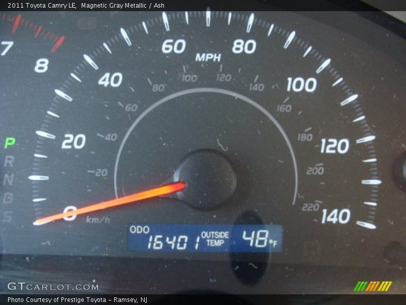 Magnetic Gray Metallic / Ash 2011 Toyota Camry LE