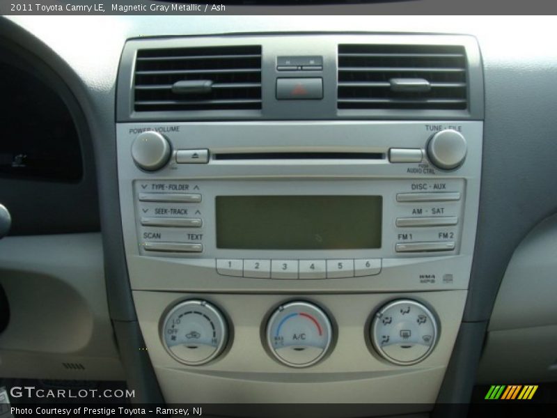 Magnetic Gray Metallic / Ash 2011 Toyota Camry LE