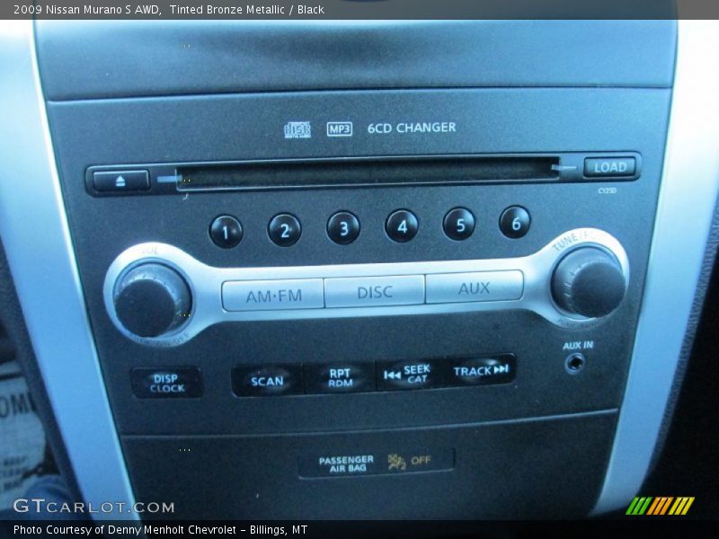 Tinted Bronze Metallic / Black 2009 Nissan Murano S AWD