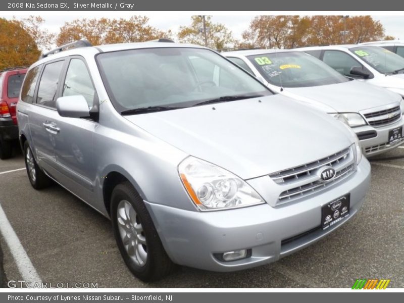 Silver Metallic / Gray 2008 Kia Sedona EX