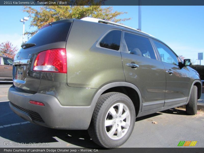 Tuscan Olive / Black 2011 Kia Sorento LX