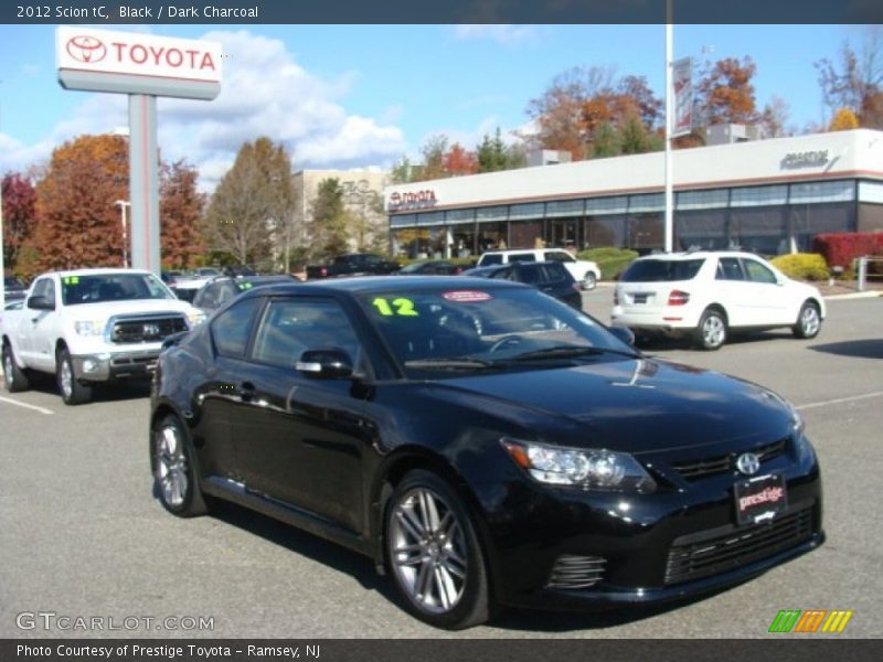 Black / Dark Charcoal 2012 Scion tC