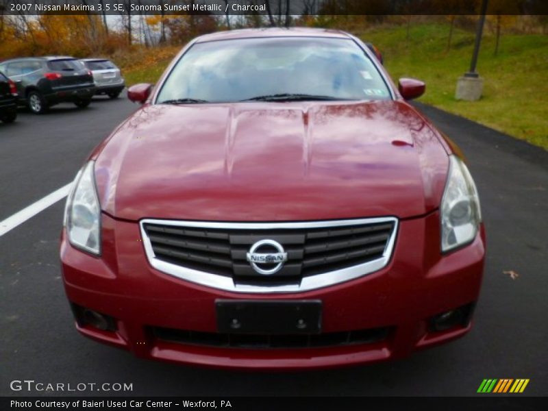 Sonoma Sunset Metallic / Charcoal 2007 Nissan Maxima 3.5 SE