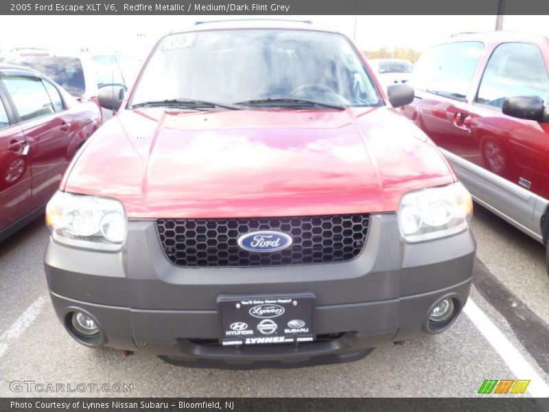 Redfire Metallic / Medium/Dark Flint Grey 2005 Ford Escape XLT V6