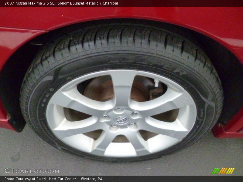 Sonoma Sunset Metallic / Charcoal 2007 Nissan Maxima 3.5 SE