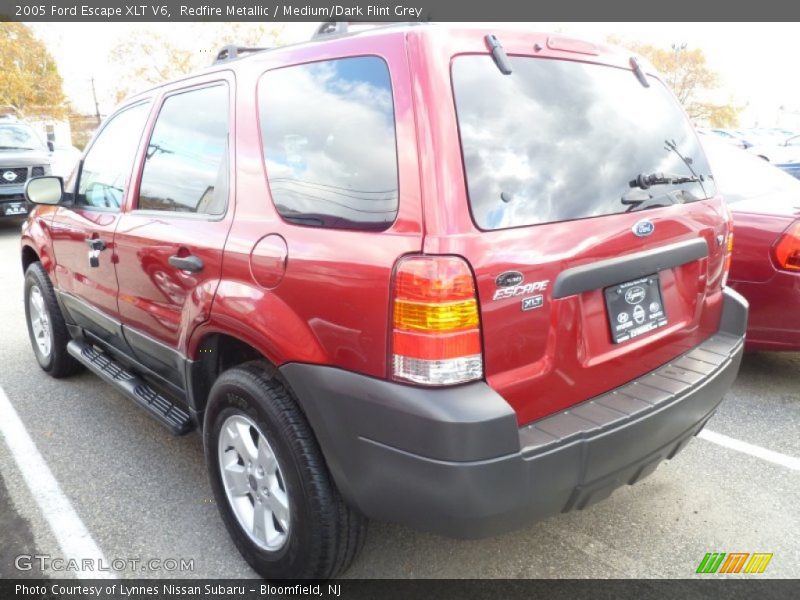 Redfire Metallic / Medium/Dark Flint Grey 2005 Ford Escape XLT V6